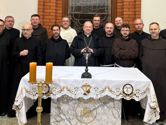 13.11.2024 - spotkanie przełożonych zakonów, zgromadzeń męskich archidiecezji katowickiej